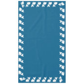 Frans Bulldog Baby shower Frenchy Frenchie Blue Tafelkleed (Voorkant)