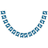 Frans Bulldog Baby shower Frenchy Frenchie Blue Vlaggetjes (Alle)