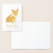 Frans Bulldog Baby shower Frenchy Frenchie Folie Kaarten (Display)