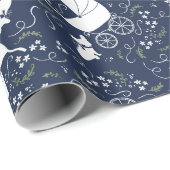 Frans Bulldog Baby shower inpakpapier (Rol Hoek)