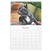 FRANS BULLDOG CALENDAR 2015 KALENDER (Mar 2027)