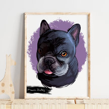 Frans Bulldog Dog Portrait | Pet Portret
