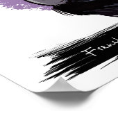 Frans Bulldog Dog Portrait | Pet Portret Poster (Hoek)