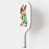 Frans Bulldog Face Padde Pickleball | Cute Itém Pickleball Paddle (Links)