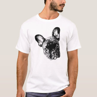 Frans Bulldog Face T-shirt