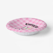 Frans Bulldog Frenchie Birthday Party Theme Papieren Kommen (Gebogen)