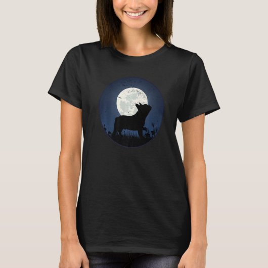 Frans Bulldog Frenchie Hondenras 53 T-shirt (Voorkant)