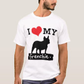 Frans Bulldog Frenchie T-shirt (Voorkant)