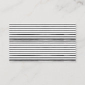 Frans Bulldog Gender Neutral Diaper Raffle Informatiekaartje (Achterkant)