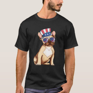 Frans Bulldog Hondenliefhebber Puppy American Fren T-shirt