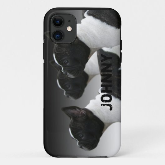 Frans Bulldog iPhone 5 Hoesje (Achterkant)