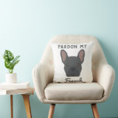 Frans Bulldog kussen (Stoel)