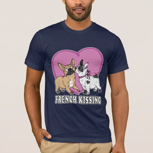 Frans (bulldog) Kust T-shirt (Voorkant)