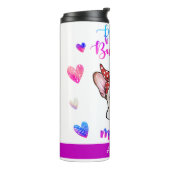 Frans Bulldog Ma Cute Moederdag Hondenliefhebber Thermosbeker (Gedraaid links)