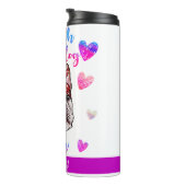 Frans Bulldog Ma Cute Moederdag Hondenliefhebber Thermosbeker (Geroteerd rechts)