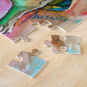 FRANS BULLDOG PAINTING LEGPUZZEL (Zijkant)