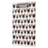 Frans Bulldog Pattern Klembord (Links)