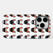 Frans Bulldog Patterned Phone Case (Achterkant (horizontaal))