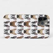 Frans Bulldog Patterned Phone Case (Achterkant (horizontaal))