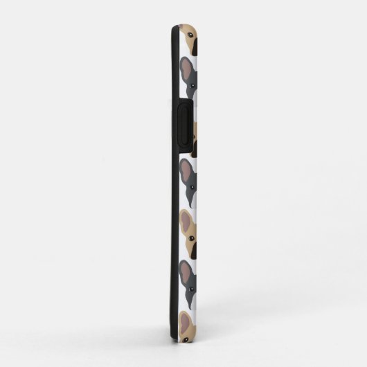 Frans Bulldog Patterned Phone Case (Achterkant/rechts)