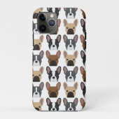 Frans Bulldog Patterned Phone Case (Achterkant)