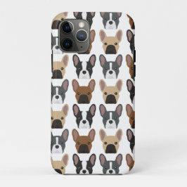 Frans Bulldog Patterned Phone Case