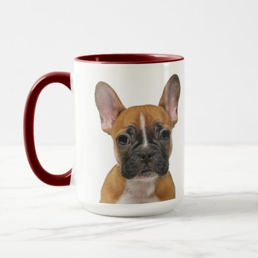 Frans Bulldog Personalized Mug Mok (Links)
