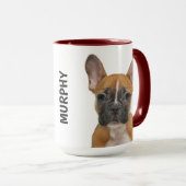 Frans Bulldog Personalized Mug Mok (Voorkant rechts)