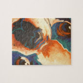 Frans Bulldog Pet Portrait Legpuzzel (Horizontaal)