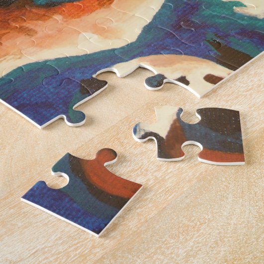 Frans Bulldog Pet Portrait Legpuzzel (Zijkant)