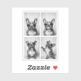 Frans Bulldog Portrait Sticker