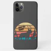  Frans Bulldog Retro Sun Cool Hondenliefhebber Case-Mate iPhone Case (Achterkant)