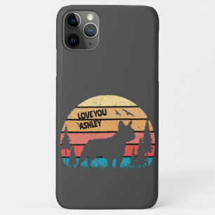  Frans Bulldog Retro Sun Cool Hondenliefhebber Case-Mate iPhone Case
