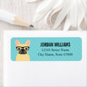 Frans Bulldog Return-label Etiket (Insitu)