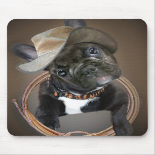 FRANS BULLDOG RODEO CHAMP MOUSEPAD MUISMAT
