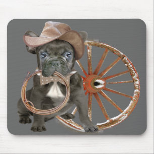 FRANS BULLDOG RODEO CHAMP MOUSEPAD MUISMAT