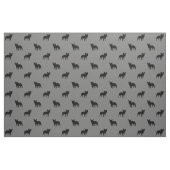 Frans Bulldog Silhouettes Frenchies Pattern Stof (Fat Quarter)