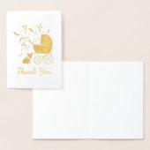 Frans Bulldog Theme - Baby shower Gender Neutral Folie Kaarten (Display)