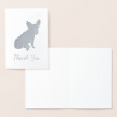 Frans Bulldog Theme - Baby shower Gender Neutral Folie Kaarten (Display)