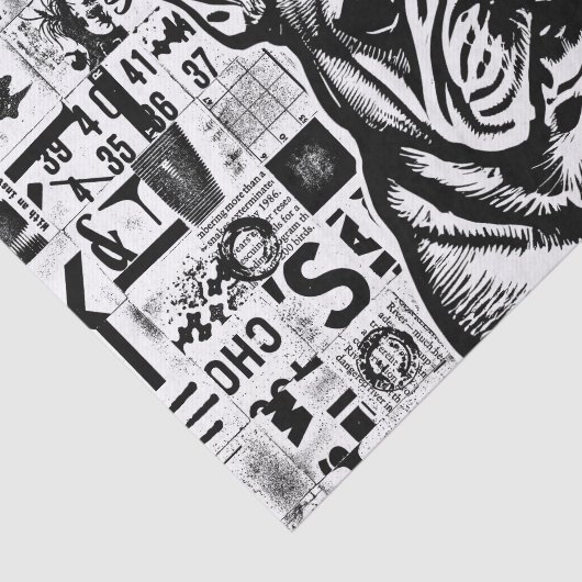 Frans Bulldog Tissue of decoupage Paper Tissuepapier (Detail)