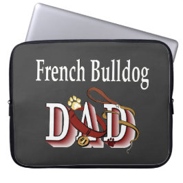 Frans Bulldog Vader Laptop Sleeve