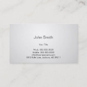 Frans Bulldog Veterinary Clinic Visitekaartje (Achterkant)