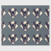 Frans Bulldog wrappapier Cadeaupapier (Vlak)