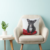 Frans bulldogkussen kussen (Stoel)