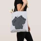 Frans bulldogpaar tote bag (Dichtbij)