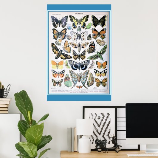  Frans Butterflies Cottcore Poster (Thuiskantoor)
