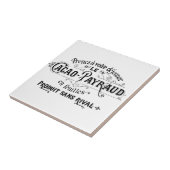 Frans Cacao - Payraud Ad Tegeltje (Zijkant)