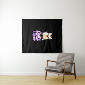 frans cadeau | Ik zweet niet ik sprankel Wandkleed (In Situ (horizontaal))