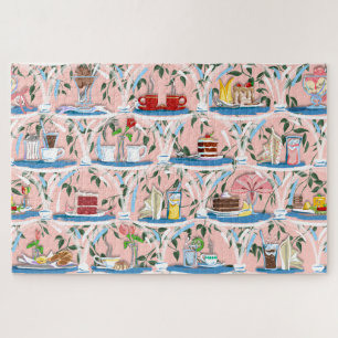 Frans Café - Bon Appétit Legpuzzel