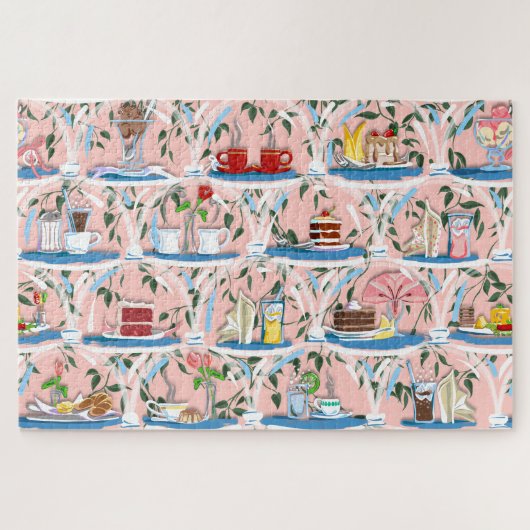 Frans Café - Bon Appétit Legpuzzel (Horizontaal)